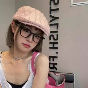 Корейские шляпы Rough Edge Forward для женщин, весна-лето, британские ретро-кежуал, простые и универсальные солнцезащитные береты для мужчин 56-58cm белый