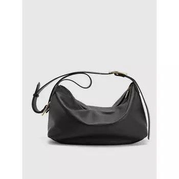 Korean Series Idle Style Commuter Bag Women s 2025 New High Sense Retro Shoulder Messenger Bag Versatile Tote Bag Black
