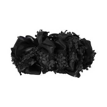 Korean Style Bow Bow Hair Claw Bubble Mesh Shark Clip Lace Acrylic Hair Pins Women