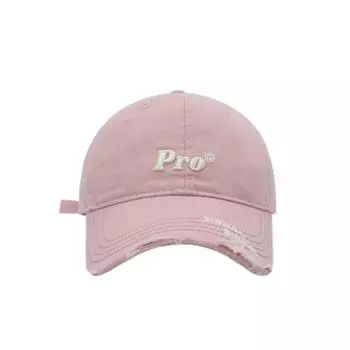 Korean Style Casquette Hats Cotton Retro Caps Men Fashion Embroidery Baseball Cap Outdoor розовый