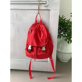 Korean Style Lightweight Niche Style Younger Red Backpack Bags Female 2025 New Arrival Student All-Matching Casual Backpack Small Bookbag Red