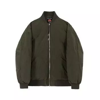 Korean Style Trendy Loose Bomber Jacket Cotton Jacket Men s Winter Thickened Quilted Baseball Jacket Cotton M