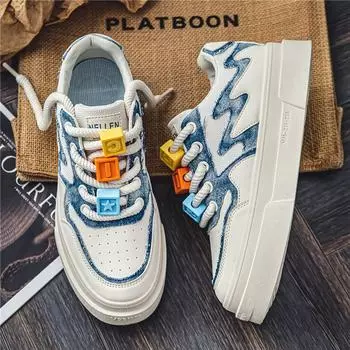 Korean trend platform niche board shoes versatile fashion casual men s shoes student popular sports board shoes 39