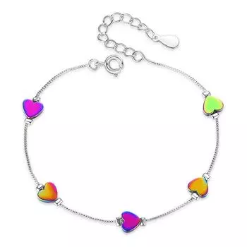 Корейская версия модного браслета в форме сердца, женские модели, аксессуары для рук