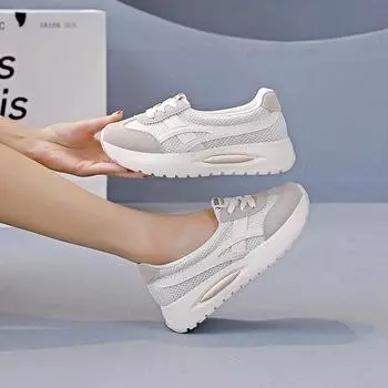 Корейская версия кроссовок Forrest Gump с мелким горлом, женские кроссовки Tide, осень, новые студенческие спортивные кроссовки для бега, повседневные кроссовки 35 чёрный