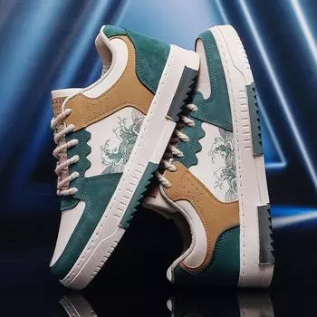 Korean version of versatile student canvas shoes summer new breathable little white shoes fashion trend casual sports shoes 39 синий
