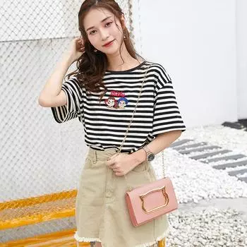 Korean version of Xiaofang 2024 summer and autumn new product cover chain messenger mobile phone change small bag белый