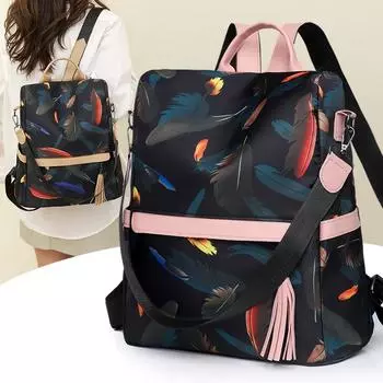 Корейская версия женский рюкзак новый большой емкости универсальный рюкзак студенческий повседневный модный рюкзак универсальная сумка