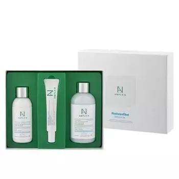 Koreana Ampoule N Hyaluronic Shot Skincare, специальный набор из 3 предметов, 1 комплект