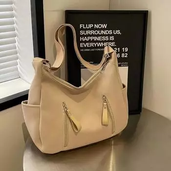 Корейская холщовая сумка через плечо для женщин, повседневная молодежная сумка, высококачественная ретро-маятниковая сумка на одно плечо, новая