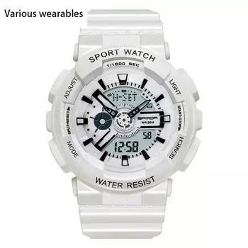 Корейская мода тренд микро бизнес светящиеся электронные спортивные модные студенческие корейские конфеты детские парные часы