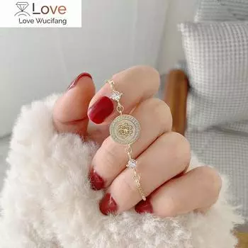 Корейская модная бижутерия 14K настоящее золото ракушка камелия браслет элегантный растягивающийся регулируемый женский подарок на день рождения серьги белый