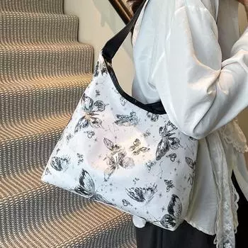 Корейская модная сумка через плечо Ins большой емкости для женщин, новая сумка через плечо в китайском стиле, новая универсальная женская сумка