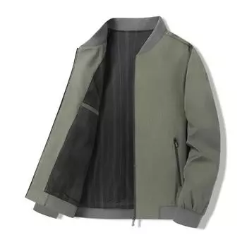 Корейская мужская и женская одинаковая свободная куртка большого размера для ранней весны и осени M чёрный