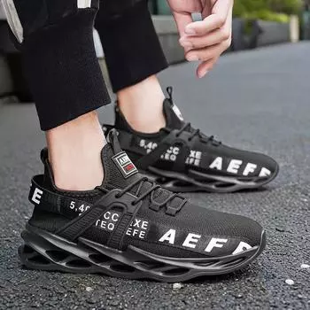 Корейская мужская зимняя спортивная обувь, прочная подошва, кроссовки для бега, мужская осенняя обувь, легкие кроссовки для тенниса 40 зелёный