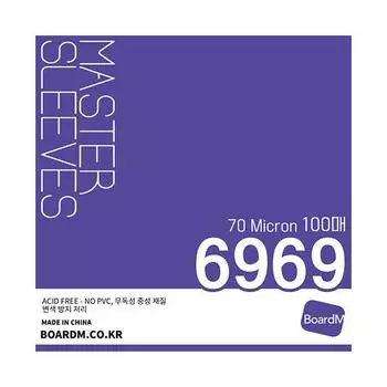 Корейская настольная игра Board M Master Sleeve 6969