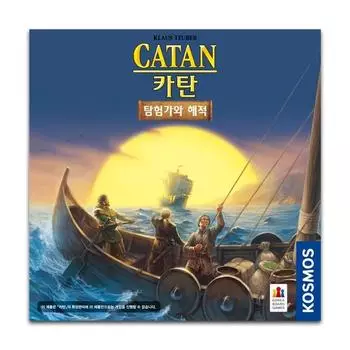 Корейская настольная игра «Исследователь расширения Катан и пираты»