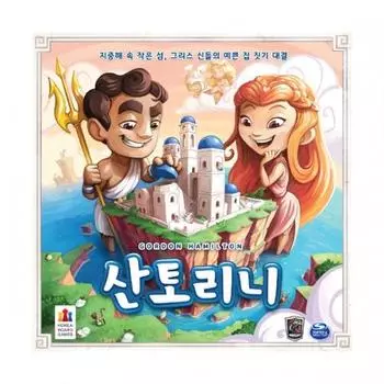 Корейская настольная игра на Санторини