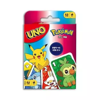 Корейская настольная игра Uno Pokemon