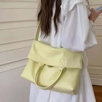 Корейская портативная сумка большой вместимости, женская новая модная сумка для поездок на работу, повседневная сумка через плечо, сумка через подмышку