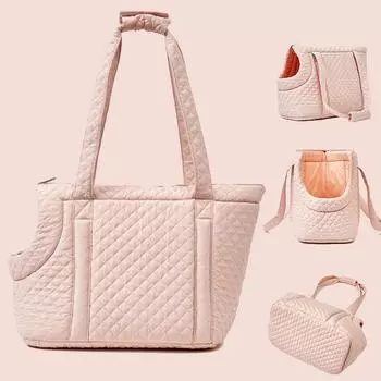 Корейская сумка для домашних животных, сумка через плечо для кошек, осень-зима, стеганая, хлопковая, для переноски щенков, кошек, собак, Garfield Kedi masoctas, портативные сумки Below 6kg