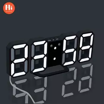 Корейская версия ins girl heart D цифровые часы настенные часы настольные часы три набора будильников