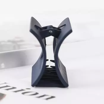 Корейская версия новых аксессуаров для волос женские матовые текстурные зажимы для волос полые квадратные волосы 0 чёрный