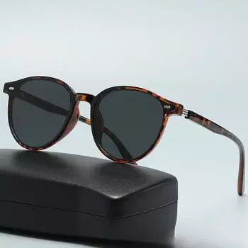 Корейская версия солнцезащитных очков Xiaohongshu, солнцезащитные очки с защитой от ультрафиолета, одинаковый стиль для мужчин и женщин