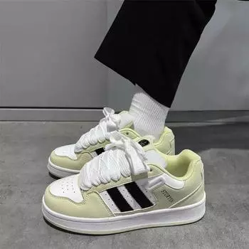 Корейская версия удобной повседневной пары мужских и женских нишевых кед, новая уличная съемка ins, трендовая расцветка, спортивная обувь, осень 36