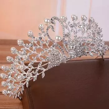 Корейская версия жемчужной короны в корейском стиле в стиле леса супер фея новая невеста корона свадьба свадебное платье ужин стиль