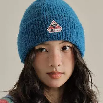 Корейская вязаная шапка теплая шапка вязаная шапка милые плюшевые шапочки аксессуары для одежды зелёный