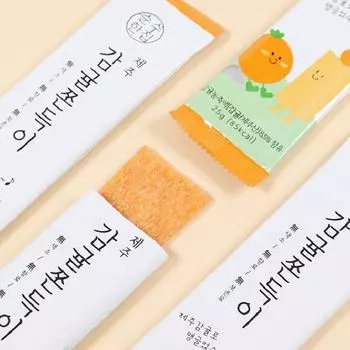 Корейская закуска с мандарином и мандарином Jjondegi, 25 г x 15 шт.