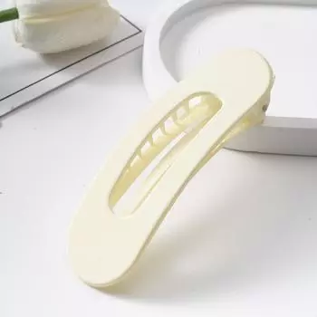 Корейские матовые большие заколки для волос для женщин и девочек, аксессуары для волос, модные цветные однотонные акриловые заколки для волос, зубчатая нескользящая заколка BB