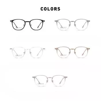 Корейские модные гибкие легкие оптические очки. Простые очки TR90 могут быть оснащены плоской линзой.