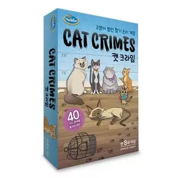 Корейские настольные игры Cat Crime, популярная корейская игра