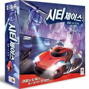 Корейские настольные игры City Chase Police vs. Игра «Загадка вора», популярная корейская игра