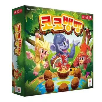Корейские настольные игры Coco Bang Bang Memory Game, популярная корейская игра