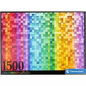 Корейские настольные игры Colorboom Collection Pixel Puzzle C31689, 1500 деталей, разные цвета Пазлы, Детские игры, Развивающие игрушки
