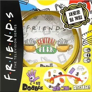 Корейские настольные игры Dobble Friends, популярная корейская игра