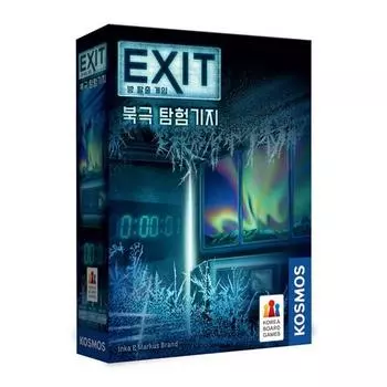 Корейские настольные игры EXIT Room Escape Game Arctic Exploration Base Board Game, популярная корейская игра