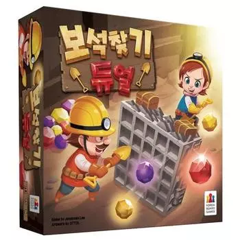 Корейские настольные игры Gem Hunt Duel, популярная корейская игра