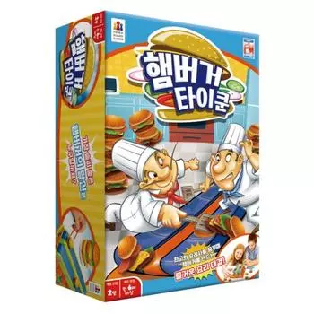 Корейские настольные игры Hamburger Tycoon Game, популярная корейская игра