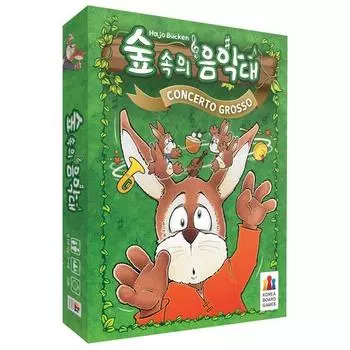 Корейские настольные игры Музыкальная группа в лесу, разные цвета