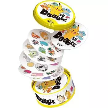 Корейские настольные игры Настольная игра Doble Pokemon, смешанные цвета, популярные корейские игрушки для малышей