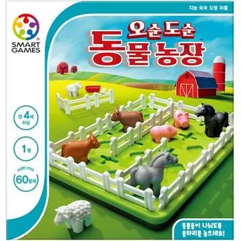 Корейские настольные игры Osundosun Animal Farm Board Game, популярная корейская игра