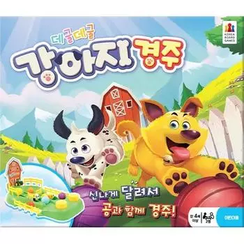 Корейские настольные игры Rolling Dog Racing настольная игра, разноцветные