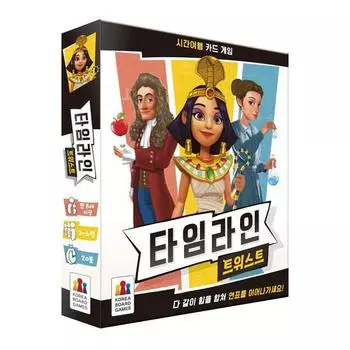 Корейские настольные игры Timeline Twist, популярная корейская игра