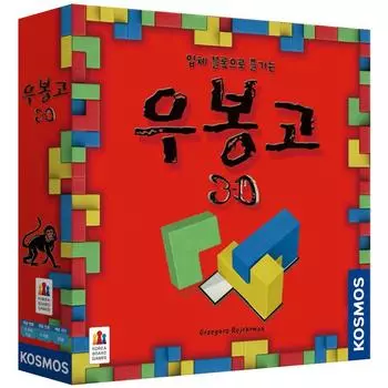 Корейские настольные игры Ubongo 3D, 32 предмета, разные цвета