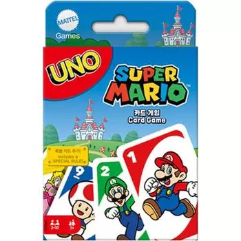 Корейские настольные игры Uno Super Mario, разные цвета