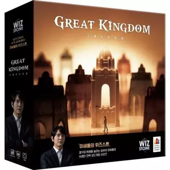 Корейские настольные игры Wizstone Great Kingdom Board Game, популярная корейская игра